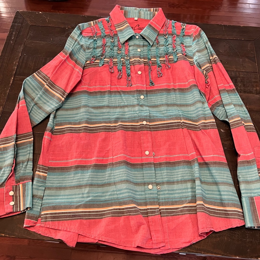 Sherry Cervi by Resistol rodeo shirt!